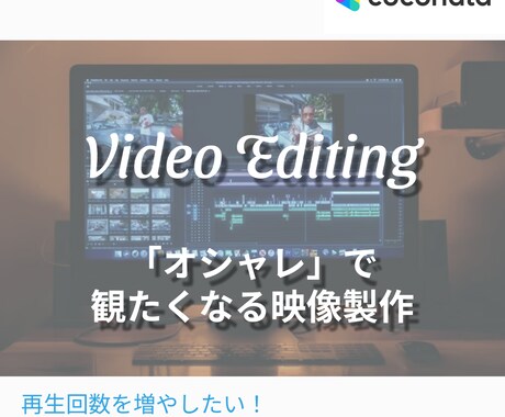 PR/広告/PV/YouTubeの編集承ります 【YouTube向け】プロ用ソフトを使ったテロップ/FXなど イメージ1