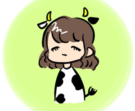 ゆるく可愛く当たり障りのないアイコン制作いたします イメージ1
