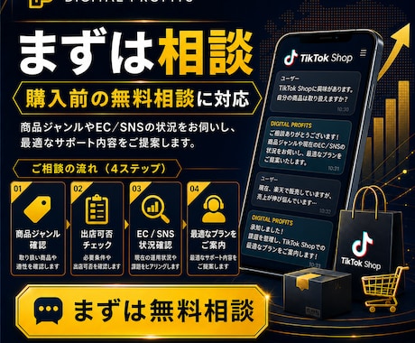 TikTok Shop運用代行します 出店準備から商品登録・運用改善まで対応 イメージ2