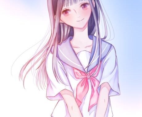 アイコン、ヘッダーや一枚絵を提供いたします 鮮やかで透明感のあるイラストがお好きな方へ イメージ2