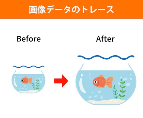 即日可能！画像からAiデータを作成いたします 粗い画像、手書きのイラストもきれいにデータ化いたします！ イメージ2