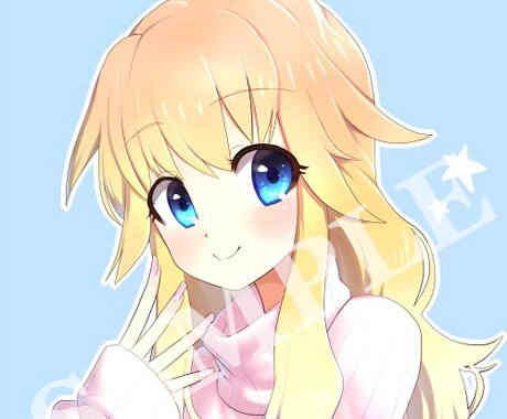 アイコン描きます SNSなどにどうぞ！★只今先着5名様限定でお値下げ中です★ イメージ1