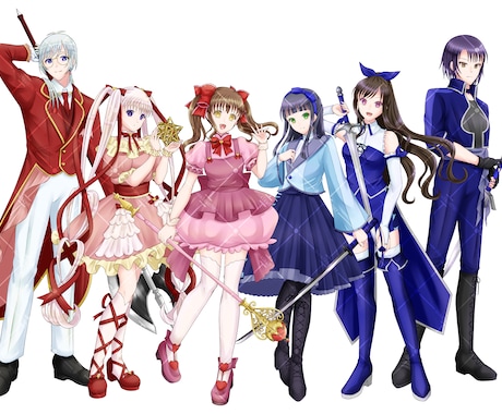 立ち絵お描きします TRPGやIRIAM、ゲームなどに使える立ち絵です＊ イメージ2