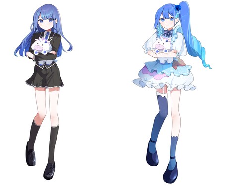 可愛い立ち絵描きます キービジュアルにも！？あなたの立ち絵作成します！ イメージ2