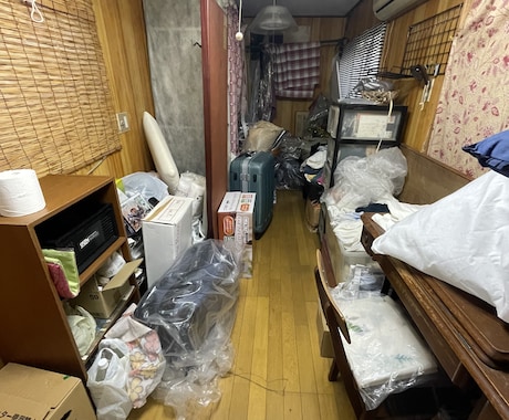 実家の整理や遺品整理を防災目線でアドバイスします 火災は、モノの量で被害が変わります。 イメージ1