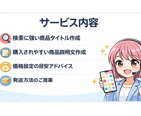 フリマで売れる商品説明文作成します ◯出品しても売れない悩みを改善 イメージ2