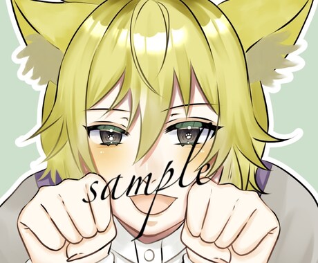 SNS用アイコン描きます SNSに使用できるアイコンを描かせていただきます！ イメージ2