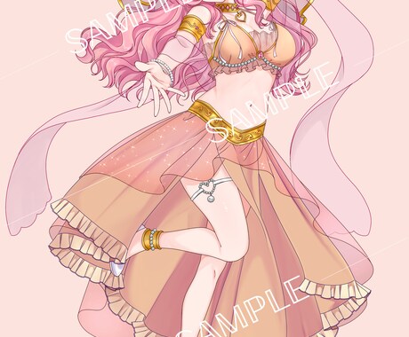 ご相談受付中◎きゅるんと可愛いキャラクター作成ます 立ち絵制作/新規衣装/IRIAM/TRPGなど イメージ2