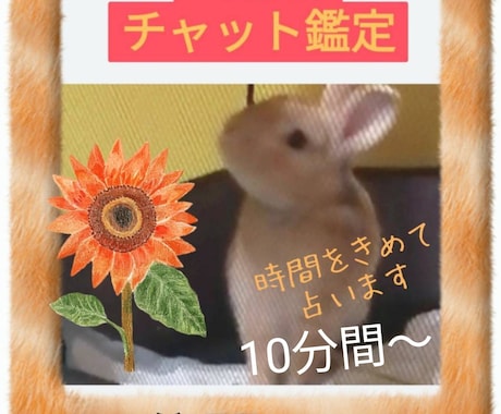チャット★時間を決めて10分〜占います 声が出せなくても大丈夫  さくっと占います。モヤモヤ解消 イメージ2