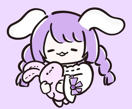 特別価格＊5名様限定！ゆるーいミニキャラ描きます アイコン・名刺に！あなただけのミニキャラお描きします イメージ1