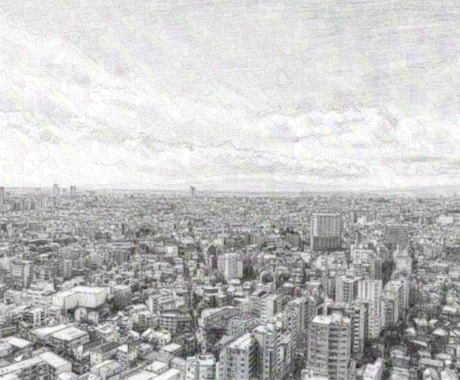 ご依頼の写真や風景をスケッチします 地元の風景や上空の写真をスケッチします。 イメージ2