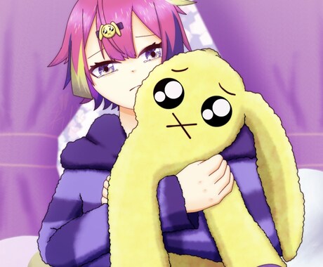 かわいいイラスト描きます キラキラとかわいいが得意です！！！ イメージ1
