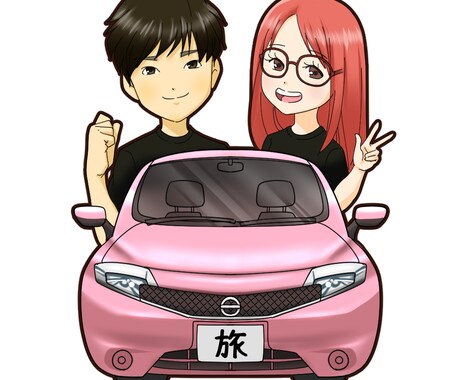 デフォルメイラスト作成します キャッチーでポップなイラストが欲しい方へ！ イメージ2
