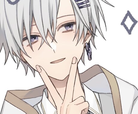 お手軽にアイコンイラストを作成します ご新規さんでもお手軽にご依頼できる用に価格を下げたものです！ イメージ1