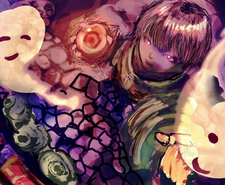 ご希望の絵を描きます オリジナルキャラクターやボカロ曲用イラスト等も描きます イメージ2