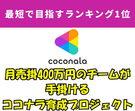 ココナラ宣伝3冠のプロマーケターがコンサル致します NEW OPEN/ココナラ解説書（販売価格1万円）無料付帯 イメージ2