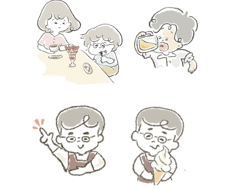 ほっこり、癒しのイラスト描きます プレゼン資料や子育て、教育関連のイラストにピッタリ！ イメージ2