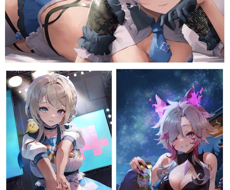 ラフ有)ご希望のイラスト作成うけたまわります ラフ提案や修正が有りのプラン！ イメージ2