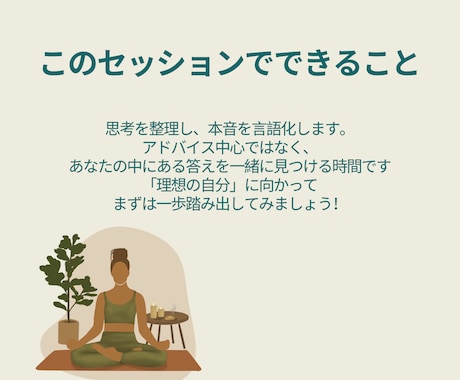 頭の中を整理します 話しながら思考整理できる1on1 イメージ2