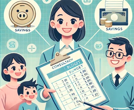 現役FPがあなたの家計相談に乗ります 子育て中の家庭を応援！家計のプロがあなたの家計を徹底サポート イメージ1