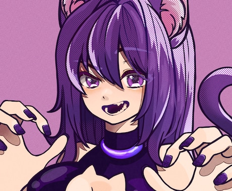印象に残る！Twitter用アイコン作ります 印象的で記憶に残る【個性的】なキャラクターを！ イメージ2