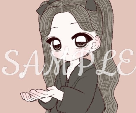 アイコンイラストお描きします SNSやLINEのアイコンにいかがですか？ イメージ2