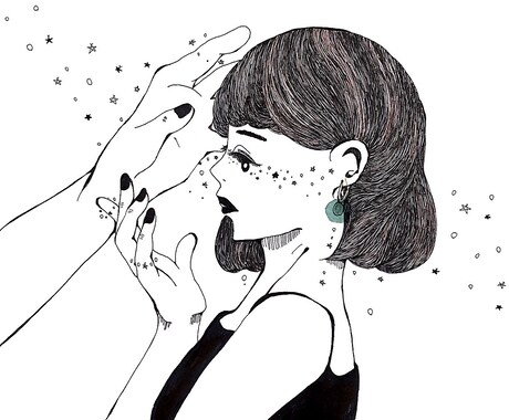 女の子のアイコン、イラストを描きます ポップな絵から、キレイな絵まで。 イメージ2