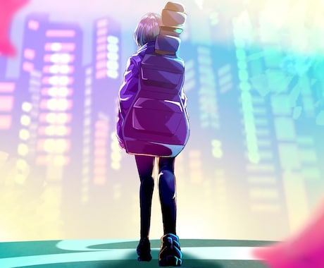 音楽の物語を彩るMV用イラストを描きます 静かに痛みに寄り添う世界観のMV用イラスト描きます イメージ2