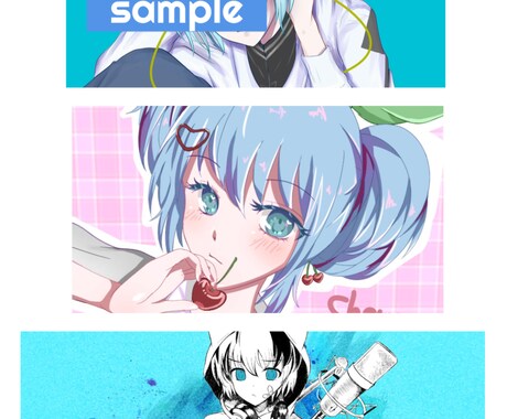 歌みた1枚絵描きます 即納修正可能！動画投稿応援します！ イメージ1