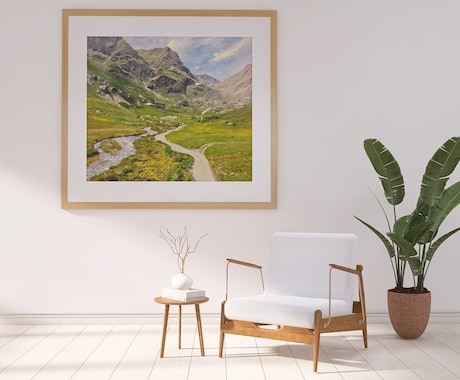 おしゃれな絵画風パースを作成します イメージ1