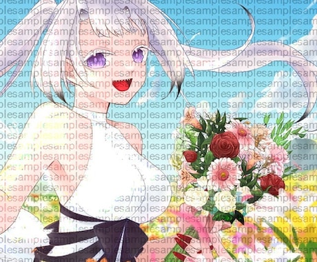 歌ってみた用のイラスト制作します オリジナルキャラで歌ってみたを特別に！ イメージ1