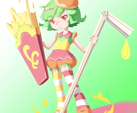 かわいいオリジナルイラスト描きます いろんな場面で使えるオリジナルイラスト! イメージ2