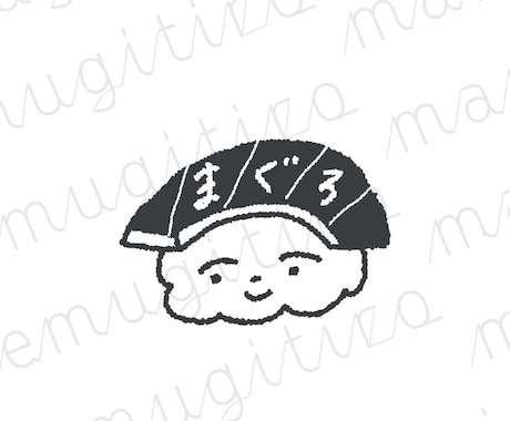 シンプルな線画の⁂モノクロイラスト⁂描いてます アイコンや動画の挿絵に最適◎使いやすくて、かわいい絵柄 イメージ2