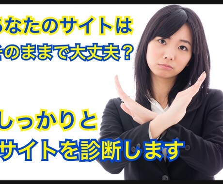 ＷＥＢ歴９年のプロがあなたのサイトを診断します 激戦ジャンルでＳＥＯ上位を次々と獲得してきたプロの診断 イメージ1