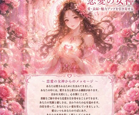あなただけの守護神イラスト＆メッセージを届けます 世界にひとつだけの守護神と出会いませんか イメージ2