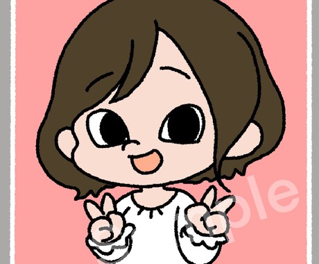 老若男女問わず！あたたかな似顔絵描きます アイコンや名刺に使える！写真が苦手な方にもオススメ！ イメージ2