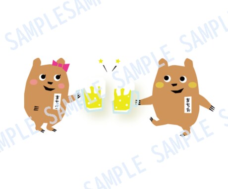 ゆるかわなオリジナルキャラクター作ります 自社サービスや商品にオリジナルキャラクターはいかがですか？ イメージ2