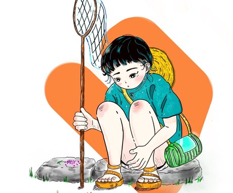かわいい、シンプルなイラスト制作します ご希望のイメージに合わせて、あなただけのオリジナルイラストを イメージ2