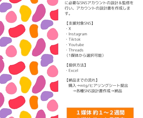 経験者がSNSアカウントを設計します インプレッション数増加のためのコンサルティングを行います イメージ2