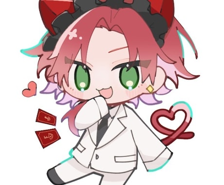 IRIAM用イラストお描きします 綺麗に映るか何度も修正して、立ち絵お送りいたします イメージ2