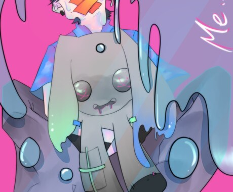 アイコン 夢絵 1枚絵など 描きます 貴方だけの可愛いを描きます！！ イメージ2