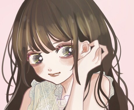 最短即日納品＊女の子SNSアイコン描きます まずはお気軽にご相談ください＊ イメージ2