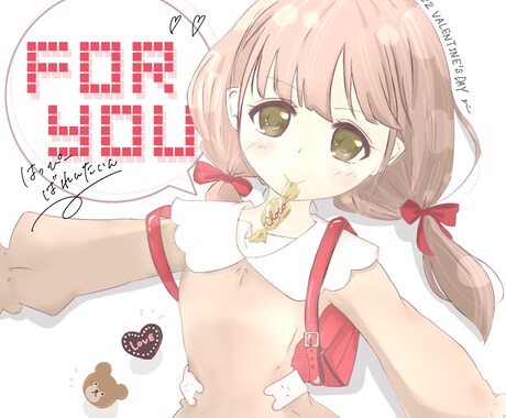 オリジナルキャラクター・2次元イラスト描きます ＊SNSアイコンなどに！2次元イラスト作成します(ˊ˘ˋ*) イメージ1