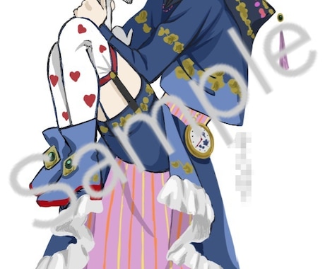 SNSアイコンに！厚塗りポップ人物イラスト描きます SNSアイコンや1枚絵に！厚塗りポップなイラスト描きます イメージ2