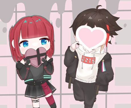夢絵、アイコン、一枚絵基本なんでも描かせて頂きます お望みのイラストになるまで何度でも修正可 イメージ2