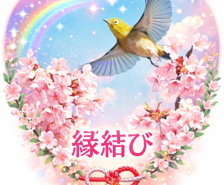 縁結び♡相性アップで願望成就へのサポートをします 人間関係、当選・合格等、相性を上げて夢を叶える確率を上げます イメージ1