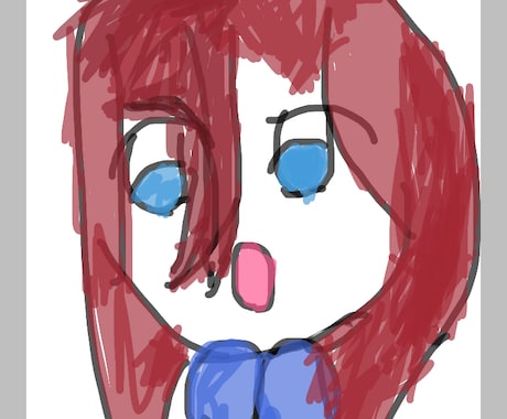 SNSのアイコンなどに使えるイラストを描きます イメージ1