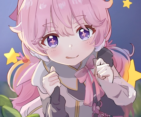 イラストを提供します 可愛い女の子イラストが得意です! イメージ2