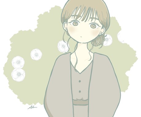 イラストを描きます アイコンや一枚絵を描きます、要望に沿って修正なども行います イメージ1
