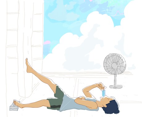シンプルなイラストを描きます 推し活などにゆるふわイラストはいかがですか!? イメージ2